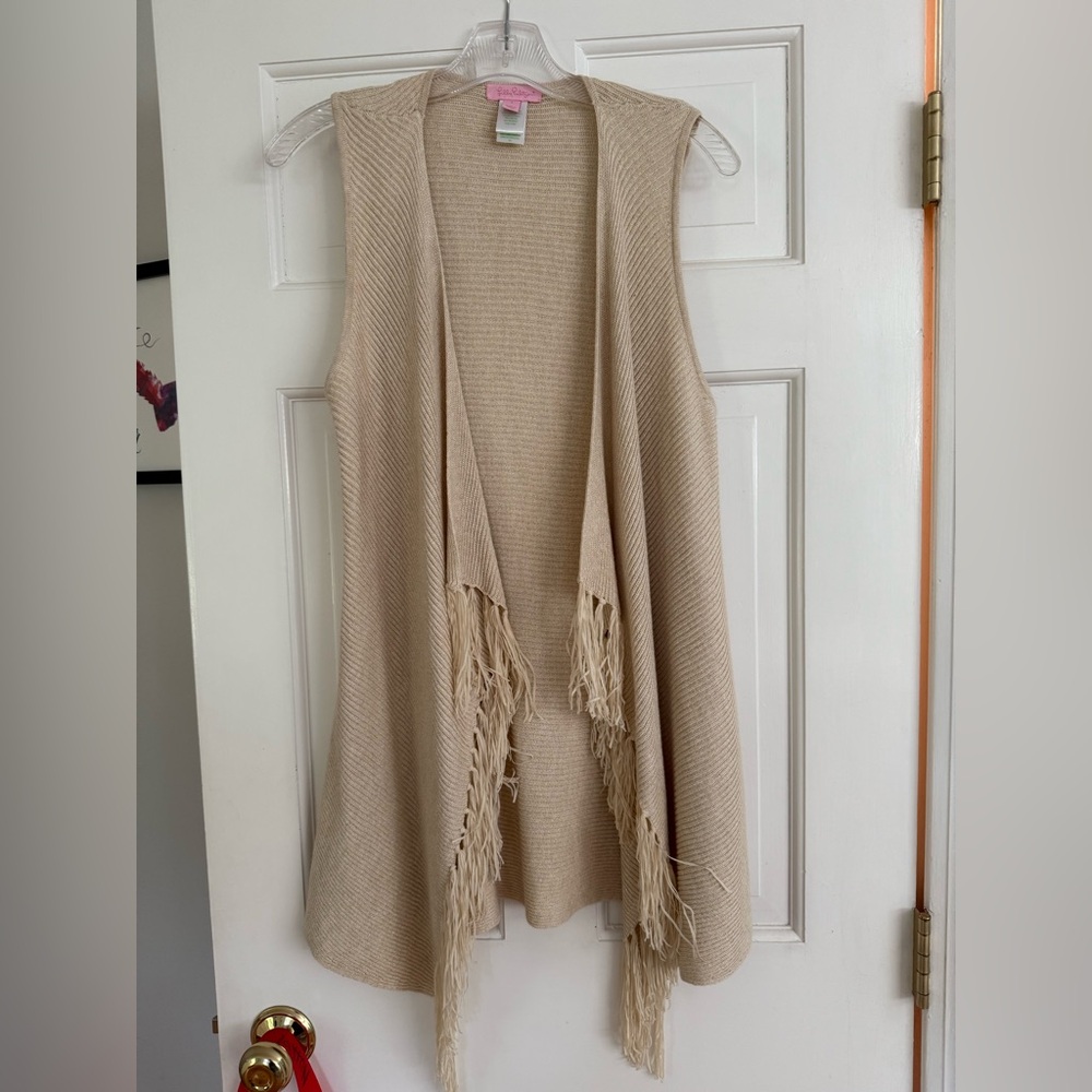 Lilly Pulitzer Cream Knit Top